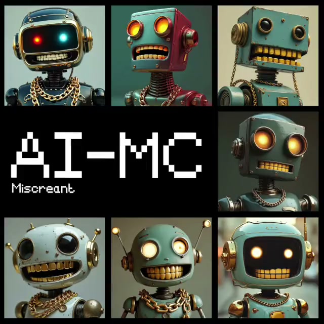 AI-MC visual album art